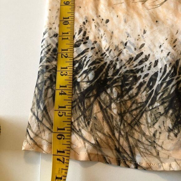 Pure Sugar Coastal Grandma Sheer Silk Waterfall Open Jacket/Top Size S - Picture 12 of 12